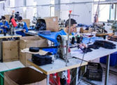 EVA luggage production workshop