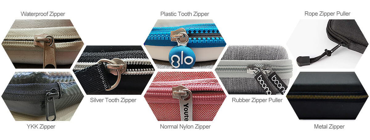 Zipper options for First aid case
