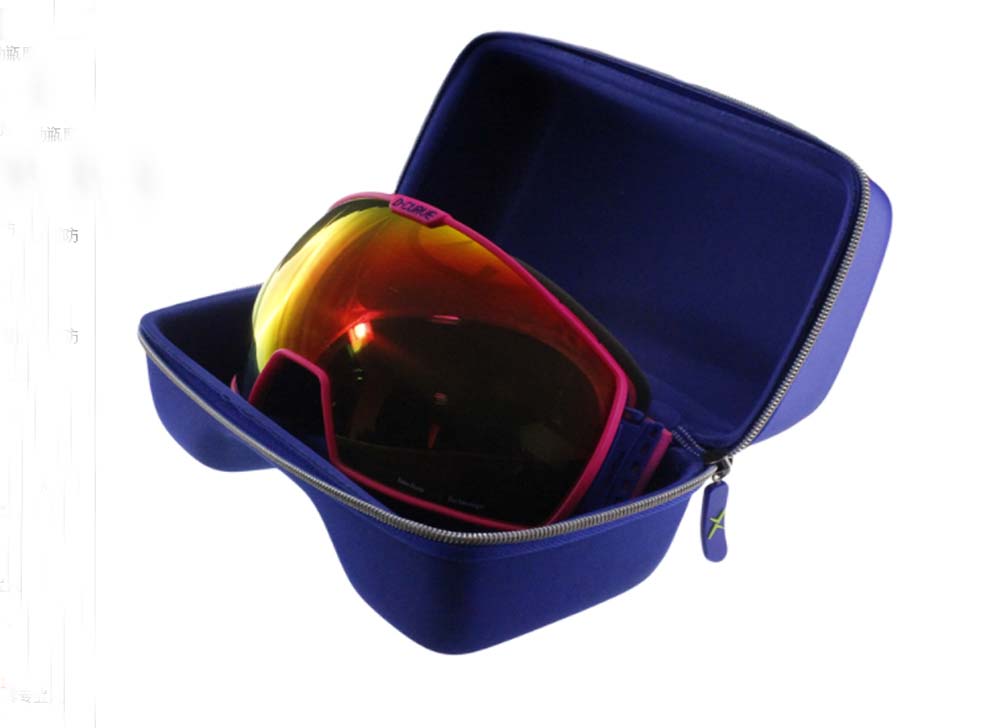 snow ski goggle eva case box