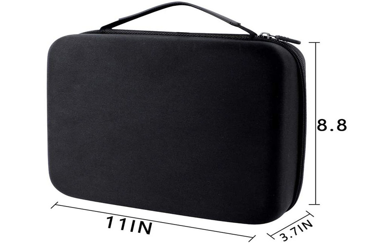 carrying eva case in black