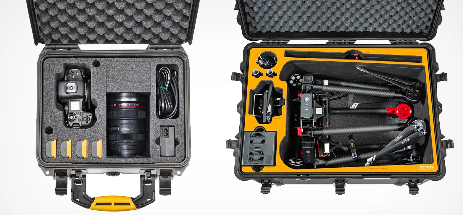 Hard Cases Customized For Specific Camera Gear
